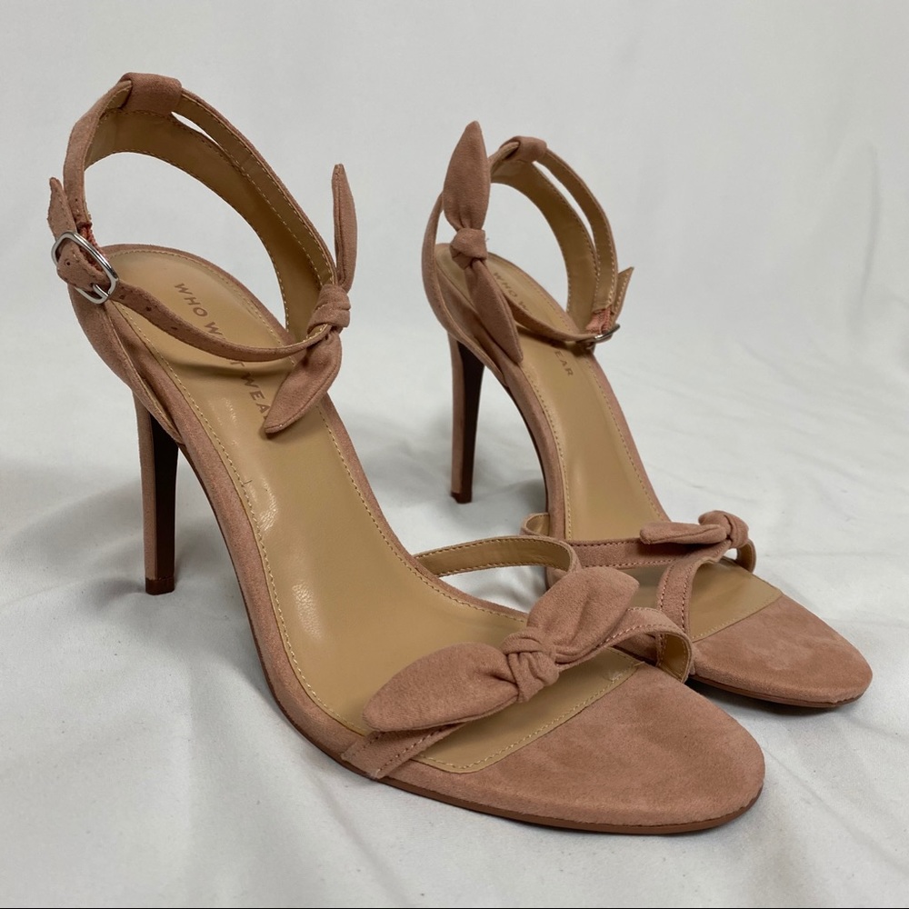 WHO WHAT WEAR classic blush heel